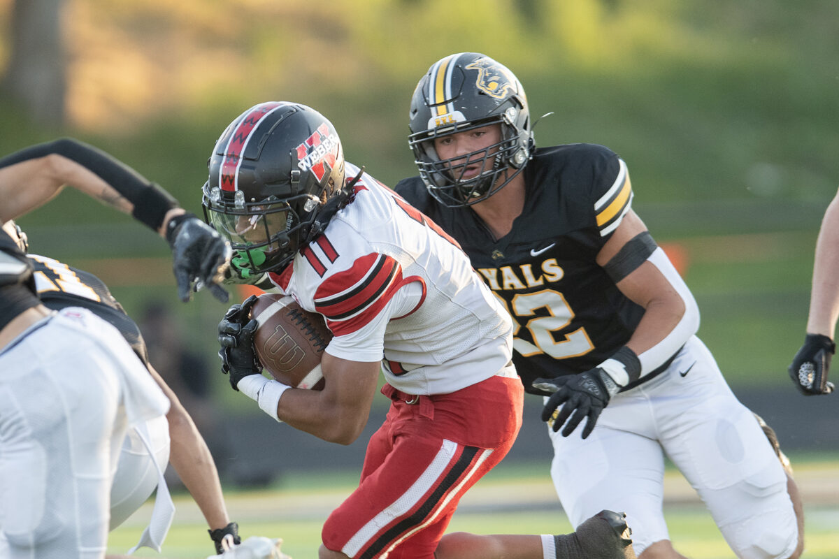 Roy Reeves Football The Shield game: Roy pulls away from Weber on late Young TDs for 48-34 ...